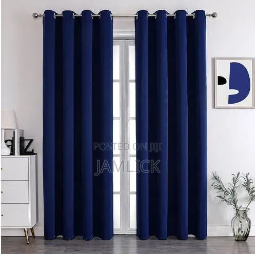 Plain Curtains Set – Pt