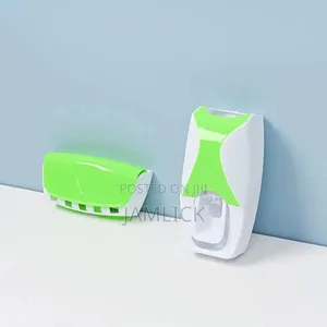 Automatic Toothpaste Dispenser Wall Mounted Bathroom Organizer - EL