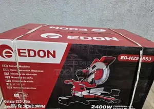Edon 2400W Sliding Mitre Saw/2400w Heavy-Duty Sliding Cut-Off Saw