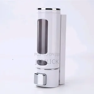 400ml Manual Press Soap Dispenser Wall Mounted Bathroom - EL