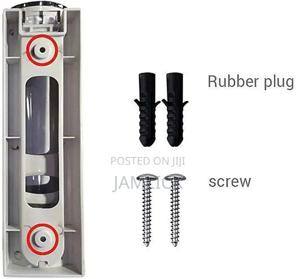 400ml Manual Press Soap Dispenser Wall Mounted Bathroom - EL