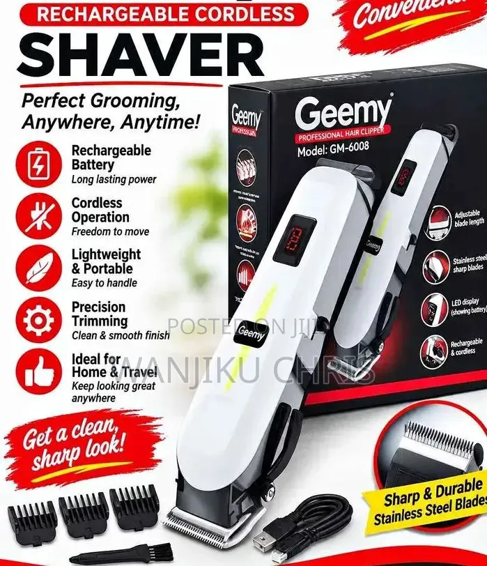 Rechargeable Cordless Shaver
