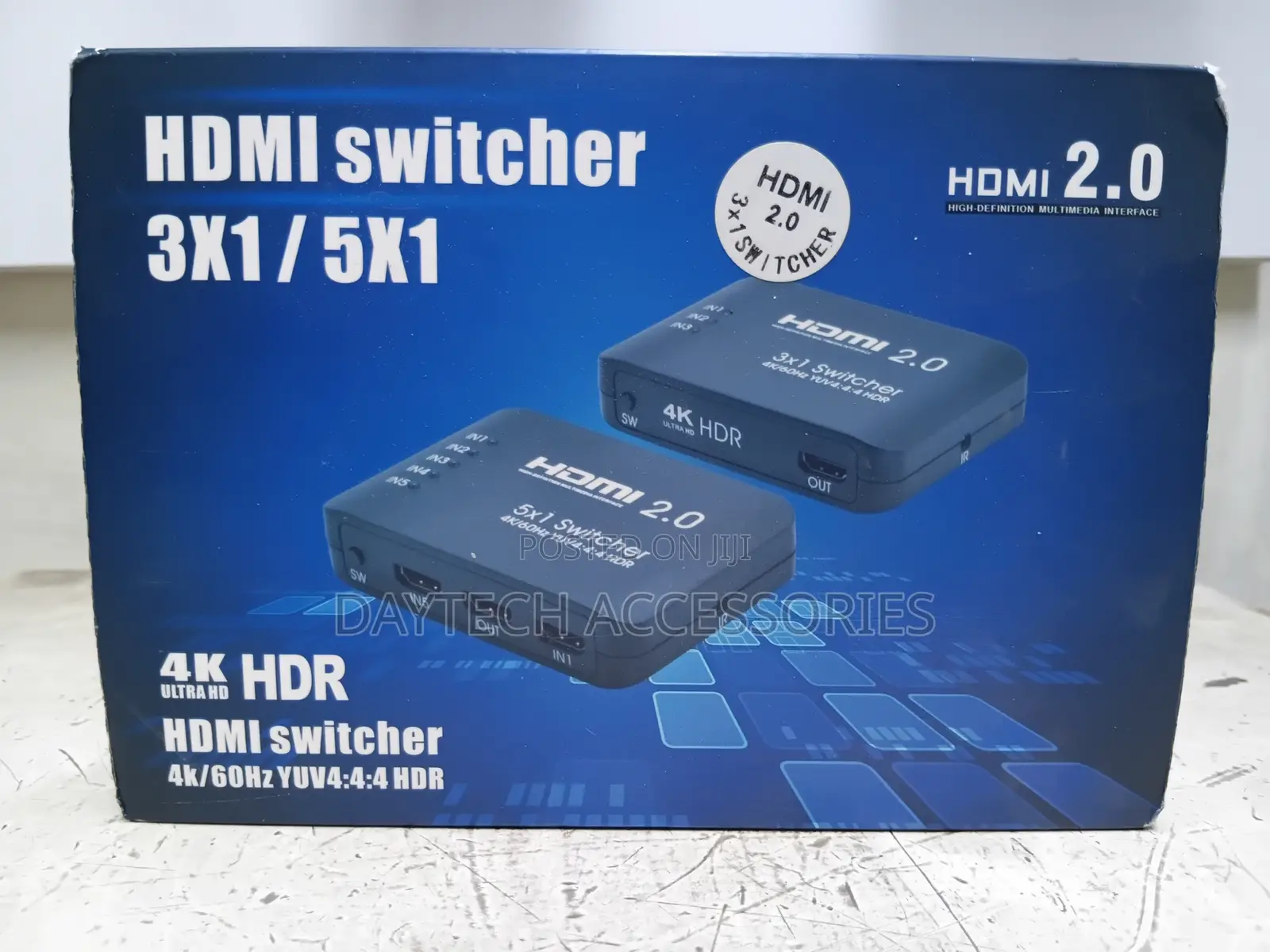 HDMI 2.0 Switch 3 in 1 Out 4K at 60Hz