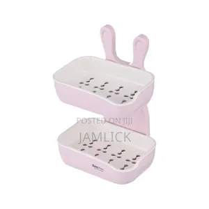 Bunny Soap Holder Cute Bathroom Soap Dish Organizer - El