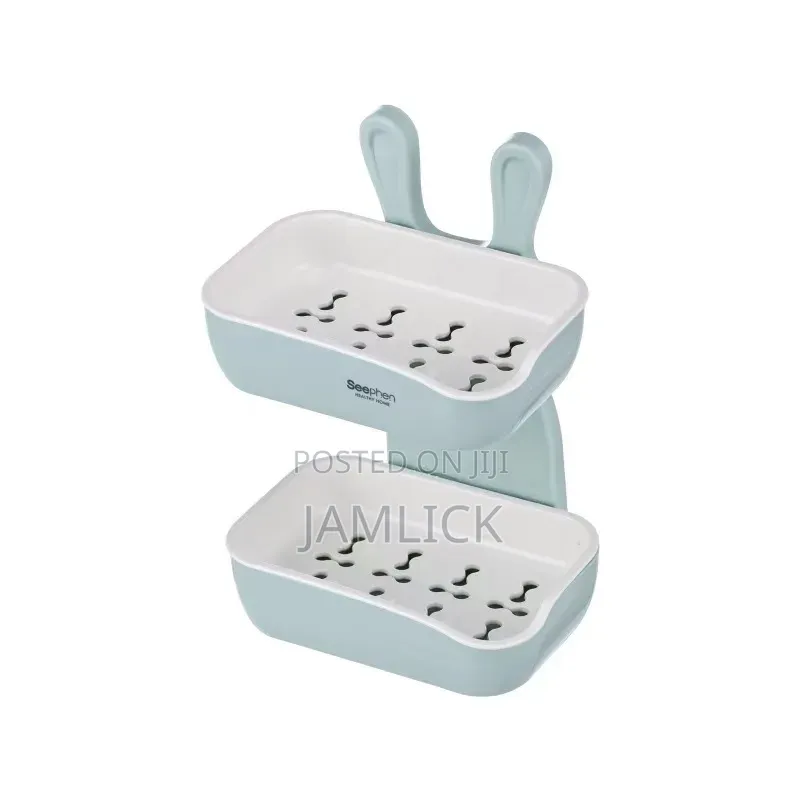 Bunny Soap Holder Cute Bathroom Soap Dish Organizer - El