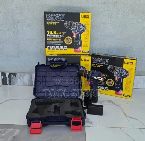 Royce 16.8V Brushless Cordless Drill/Royce Professional 16.8V Drill