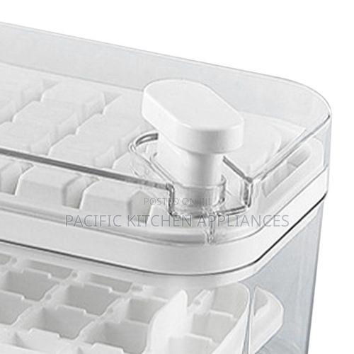 64-Piece Double-Layer Ice Cube Tray & Ice Maker Storage Box - main view