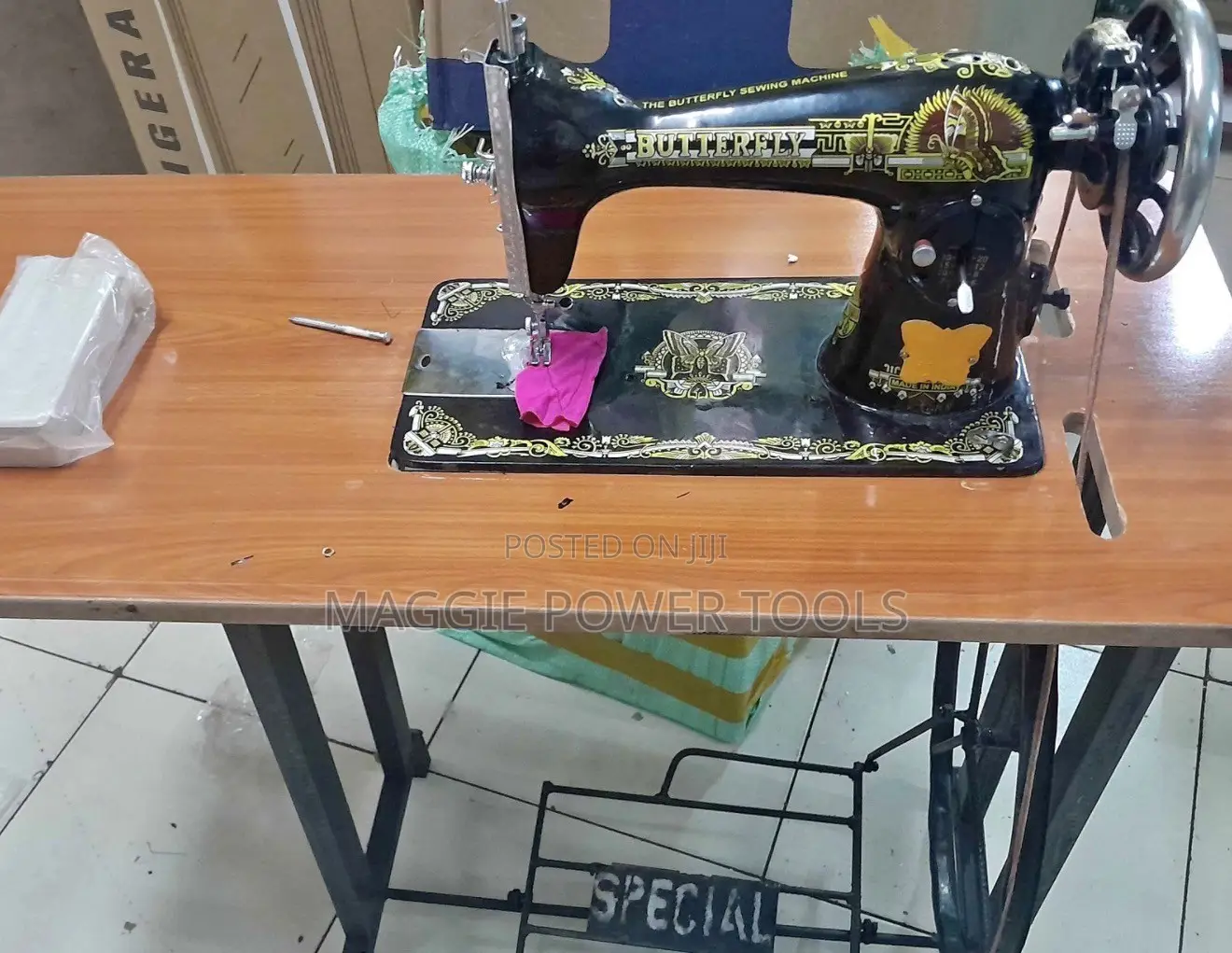 Butterfly Sewing Machine Complete With Table ( Durable)