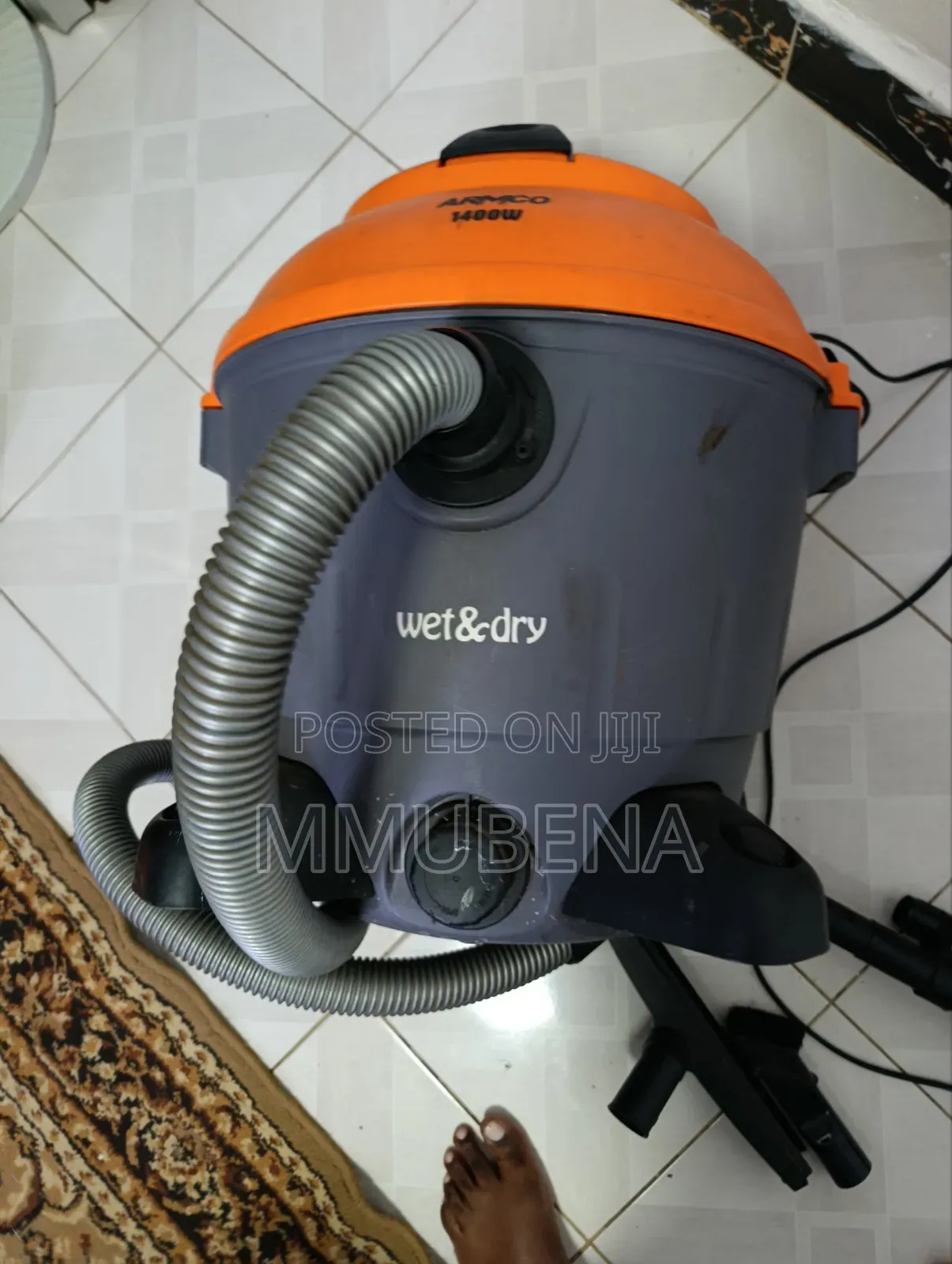 Armco 1400 Watts Wet and Dry Vacuum Cleaner