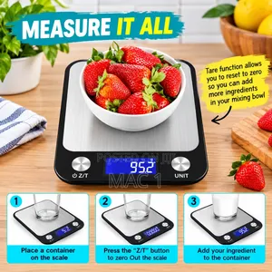 Digital Kitchen Scale – Electronic Food Weighing Scale