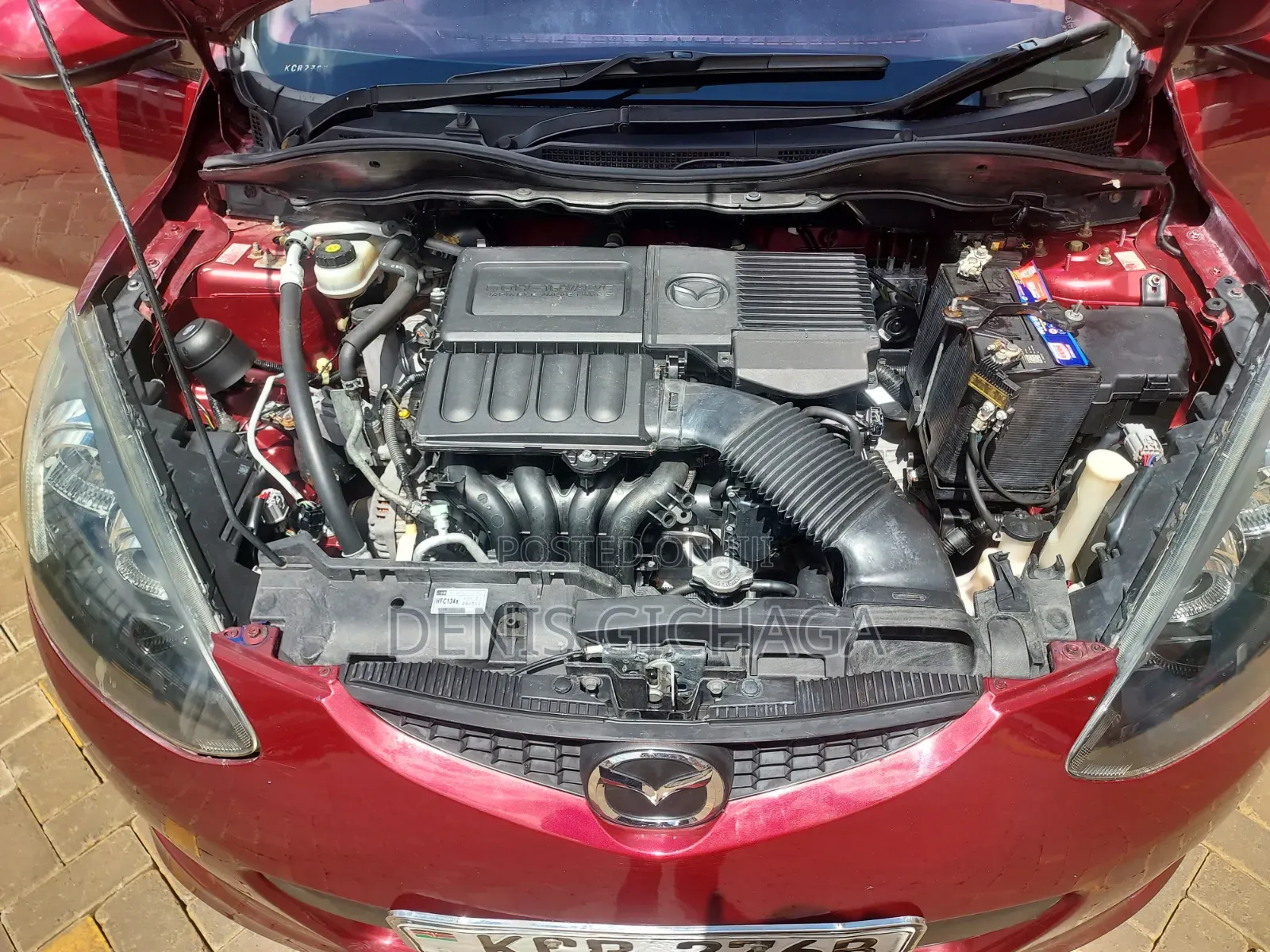 Mazda Demio 2012 Red