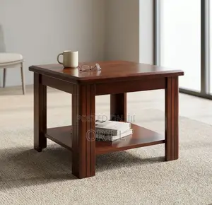 Office Coffee Table : Square Wooden Centre Table