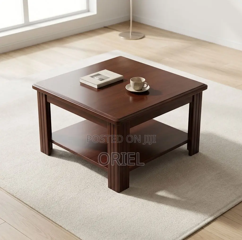 Office Coffee Table : Square Wooden Centre Table