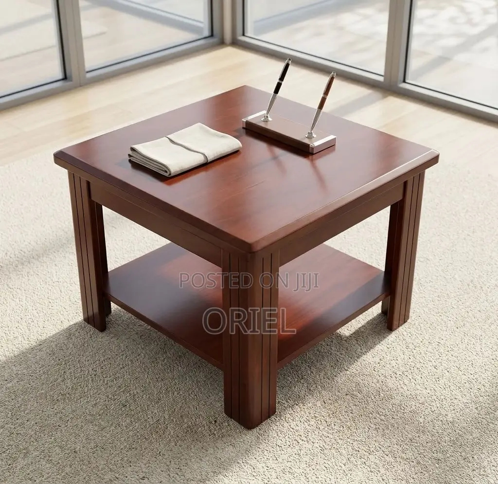 Office Coffee Table : Square Wooden Centre Table