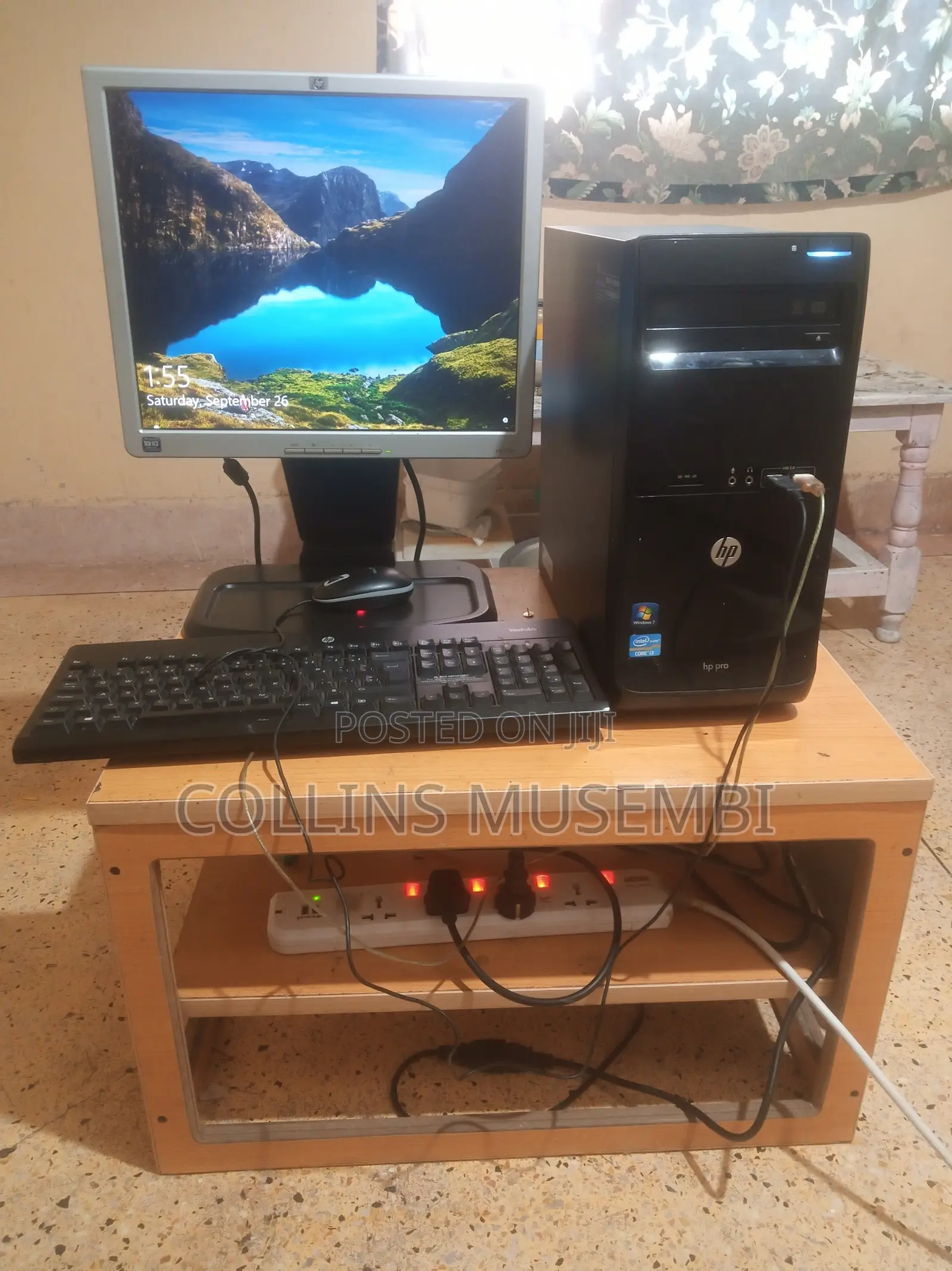 Desktop Computer HP 4GB Intel Core i3 HDD+SSD 500GB