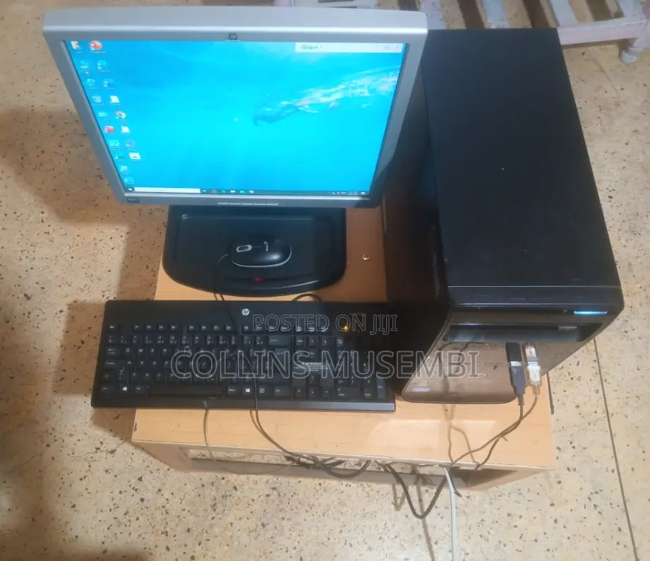 Desktop Computer HP 4GB Intel Core i3 HDD+SSD 500GB