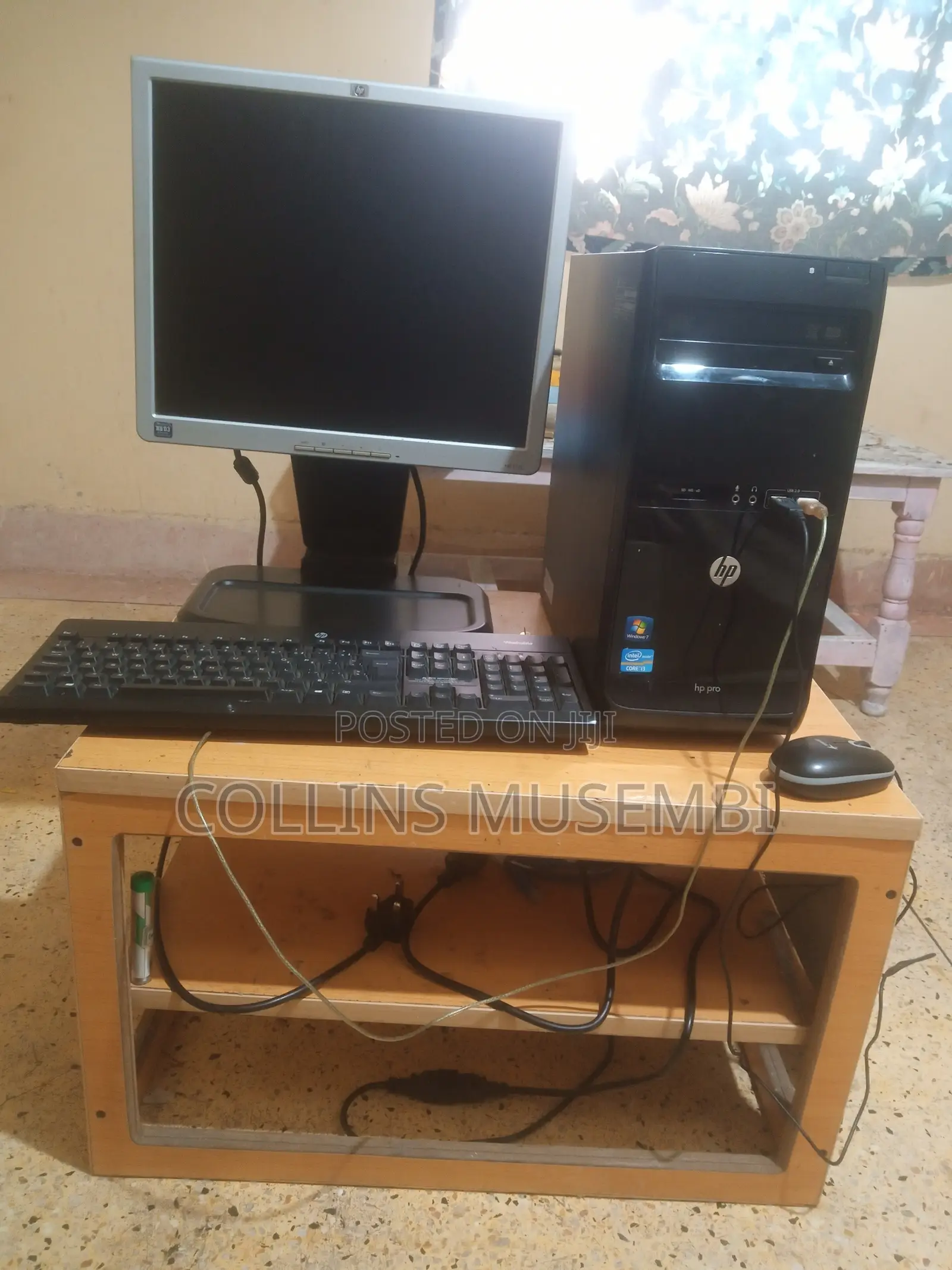 Desktop Computer HP 4GB Intel Core i3 HDD+SSD 500GB