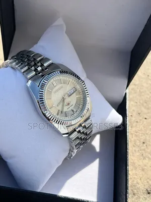 Executive Citizen Watch for Men. Gold/Silver & Black. We Deliver!
