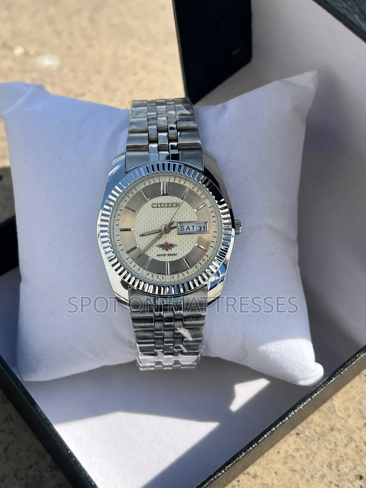 Executive Citizen Watch for Men. Gold/Silver & Black. We Deliver!