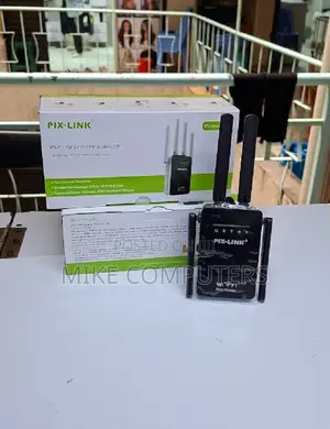 Wireless Repeater Wifi Extender 300mbps 80211n Pixlink