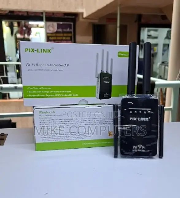 300mbps Wireless N Wifi Repeater Pixlink