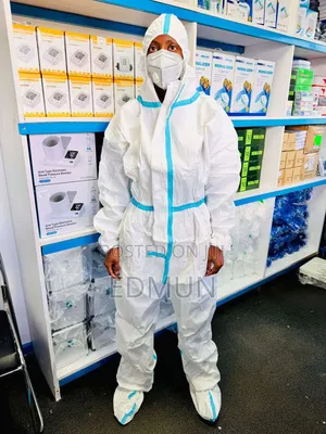 Personal Protective Equipment - Blue Stripped Coverall