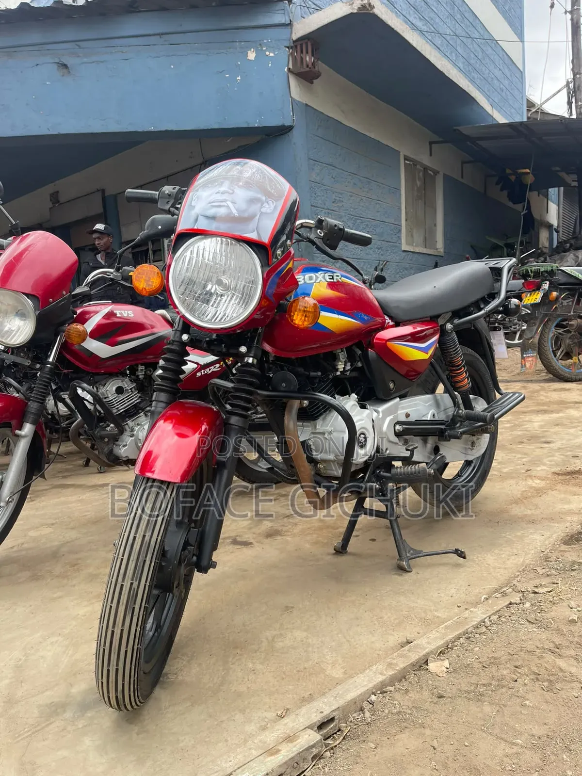 Bajaj Boxer 125 2025 Red