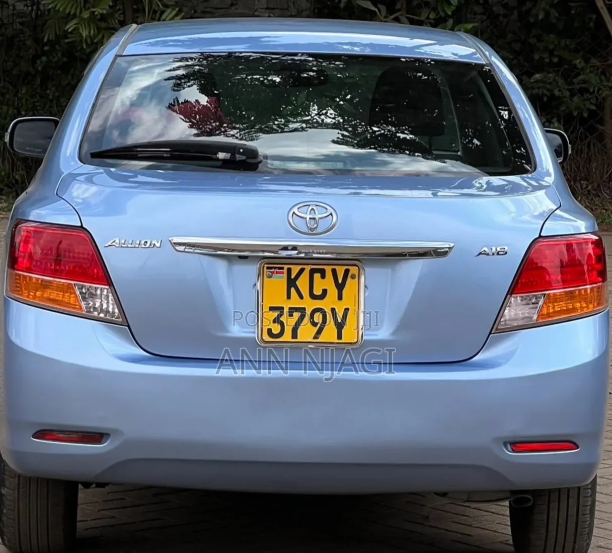 Toyota Allion 2012 Blue