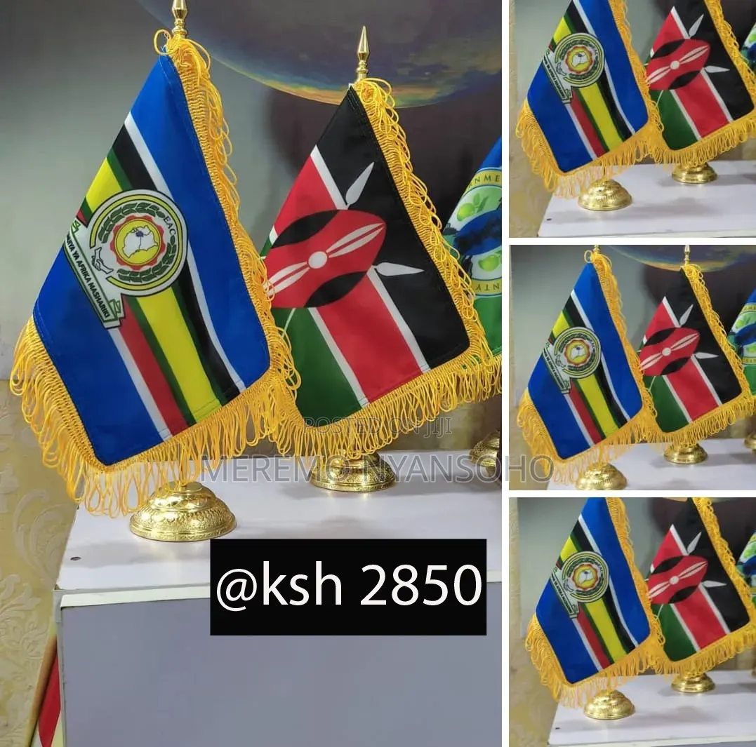 Table Flag With Stand