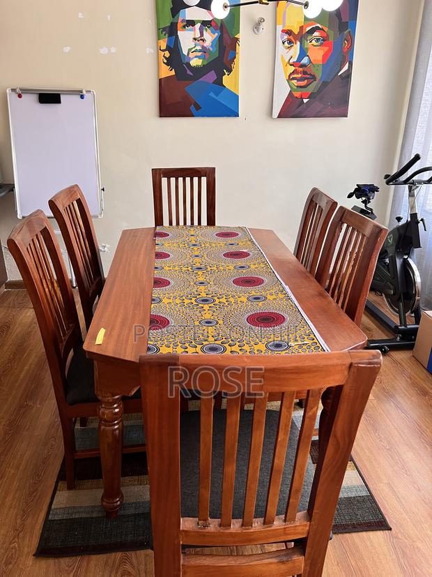 Mahogany Dinning Set - main view