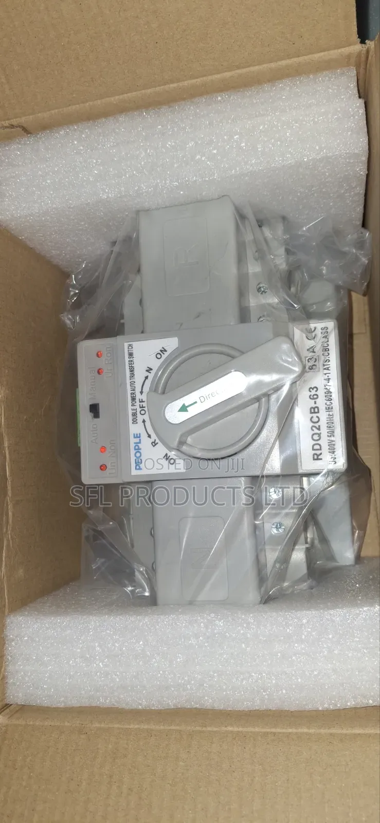 Three Phase Mains and Backup ATS 63A