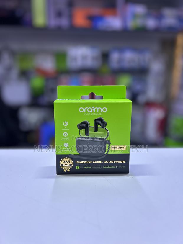 Oraimo SpaceBuds Lite 2 (OTW-325) Wireless Earbuds – 50-Hour Playtime
