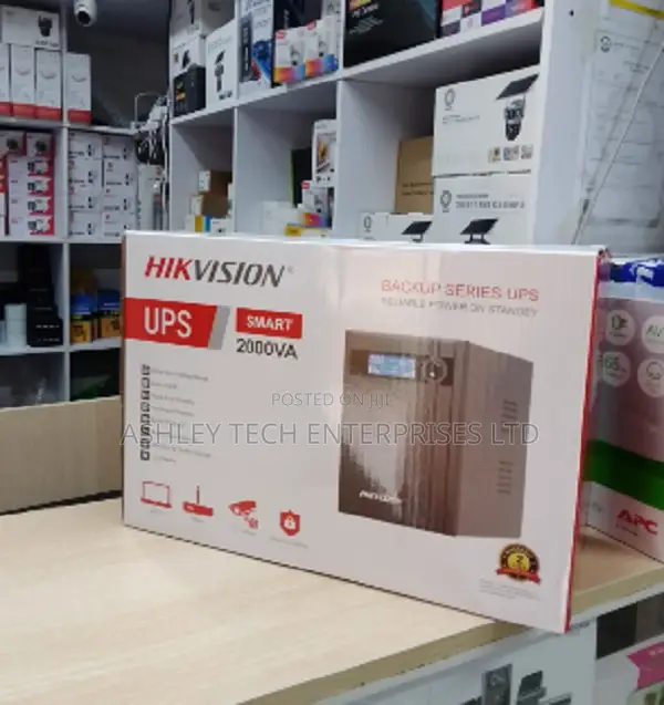 Hikvision 2KVA Smart UPS – Advanced Power Backup