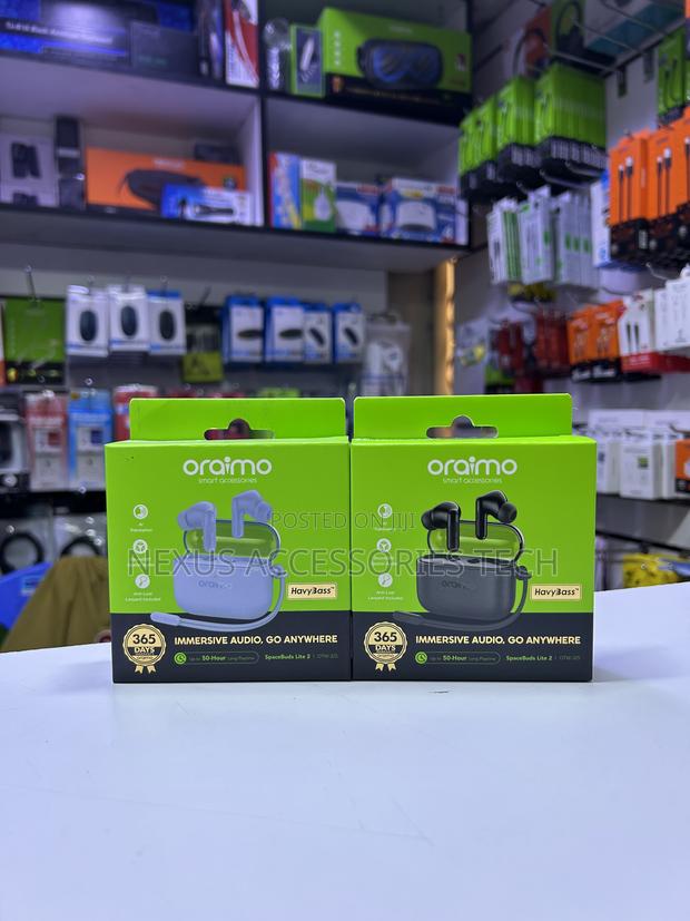Oraimo Earbuds SpaceBuds Lite 2 Wireless Bluetooth Earphones - thumbnail 2