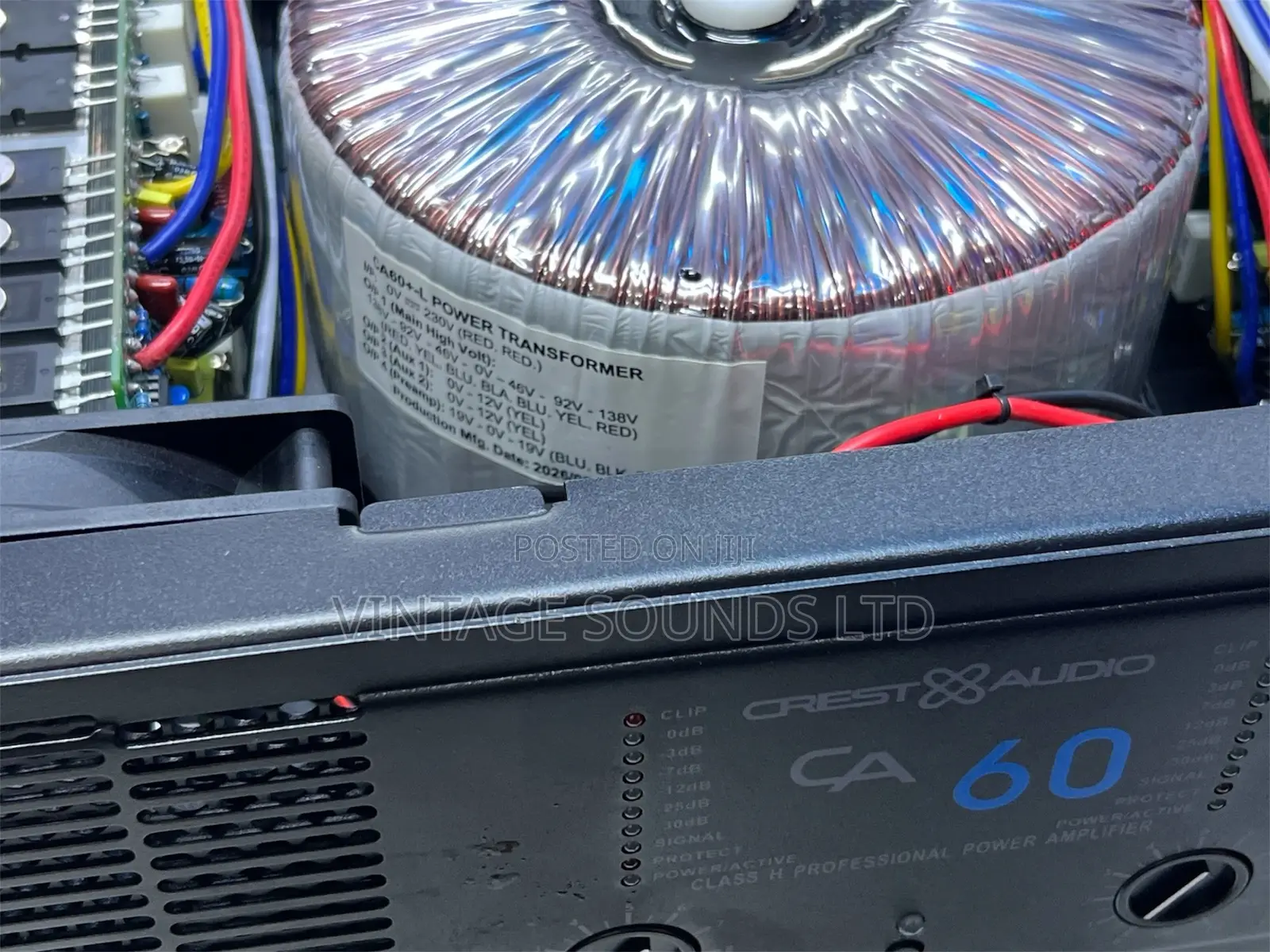 Crest Audio CA-60 Professional 10,000W Power Amplifier