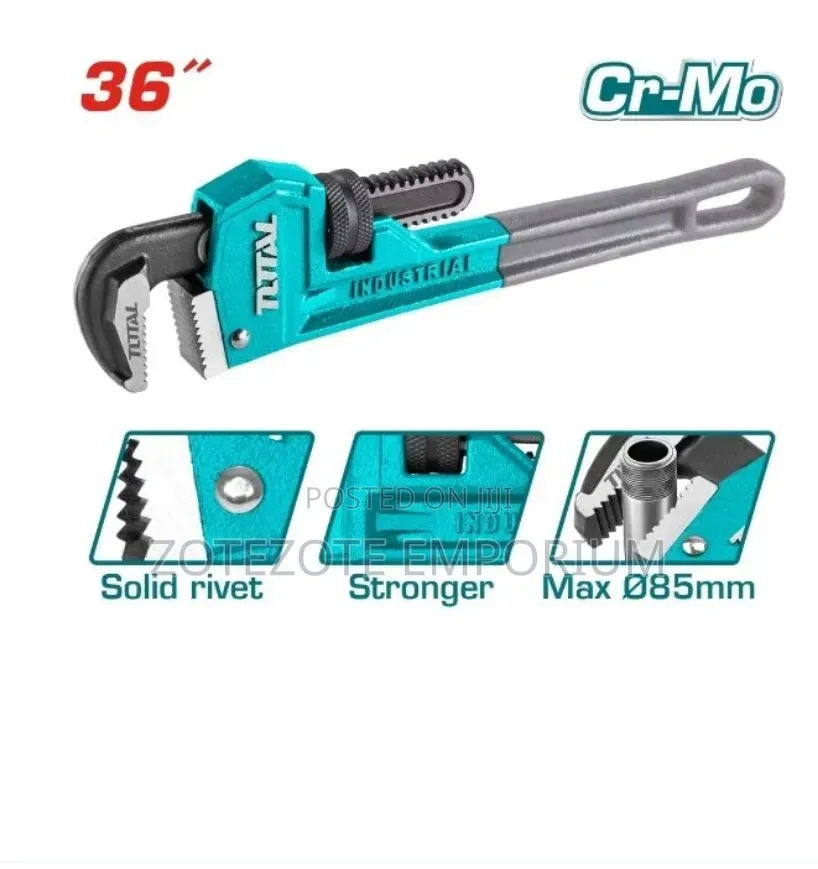 36" Total Pipe Wrench