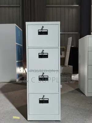 4-Drawer Gym Cabinet With 4 Keys