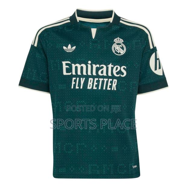 Real Madrid Away Green Jersey 26/27 - Player Version