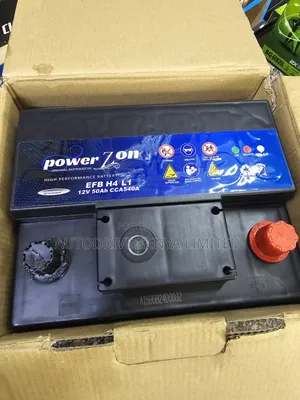 DIN50 Powerzon EFB Hybrid Car Battery