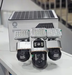 VTS 30 4G Solar Powered PTZ Camera – Triple Lens HD CCTV