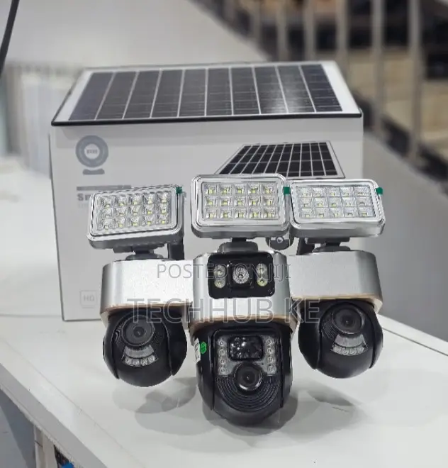 VTS 30 4G Solar Powered PTZ Camera – Triple Lens HD CCTV