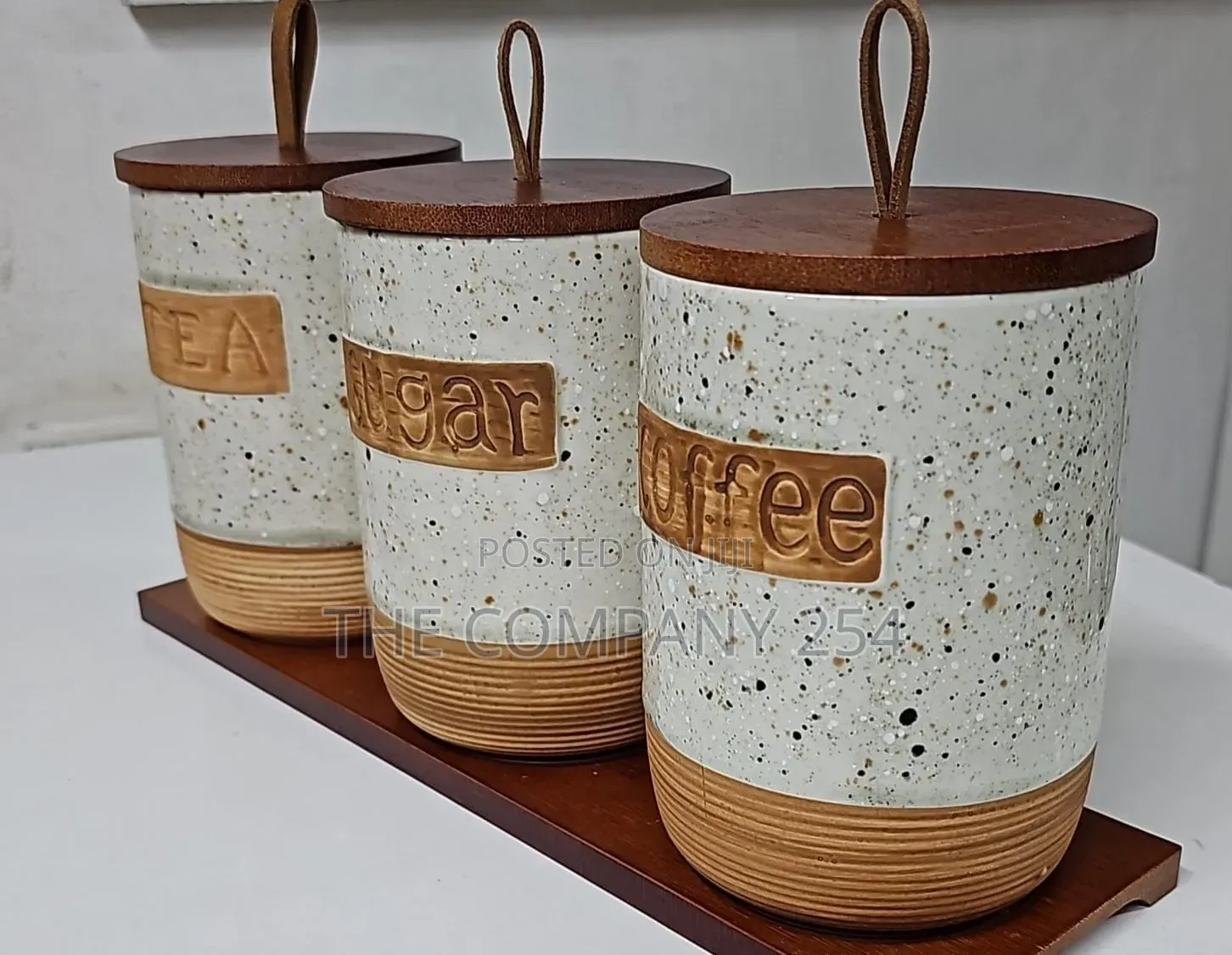 800ML Sealed White Black Dots Ceramic Jar