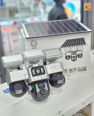 Triple Lens 360° 4G SIM Solar PTZ Security Camera