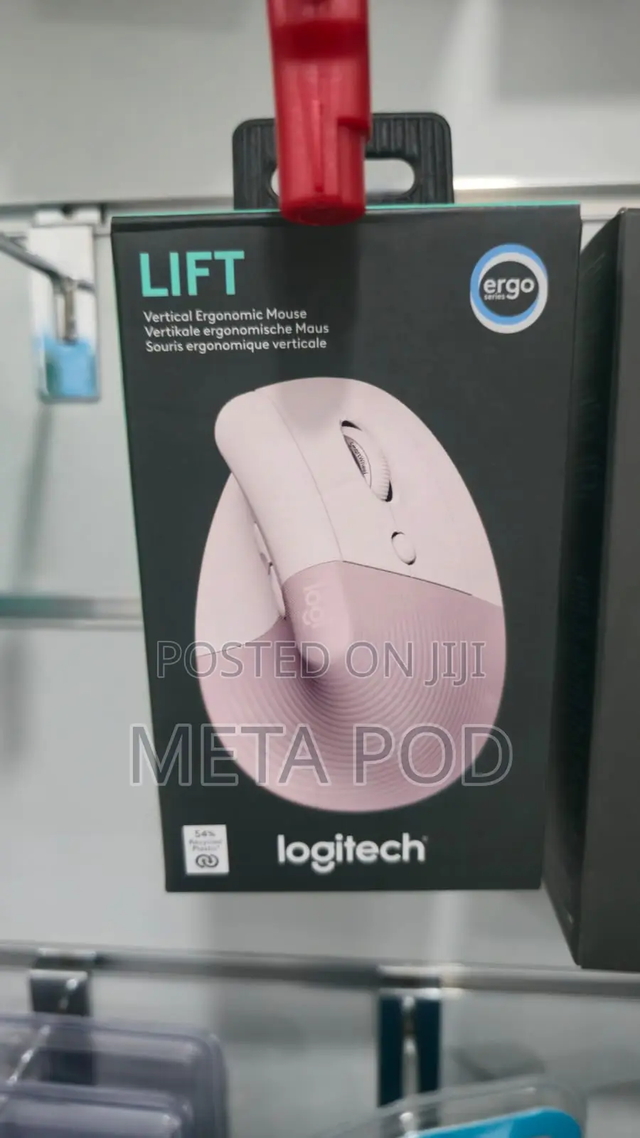 Logitech Lift Vertical Wireless Mouse
