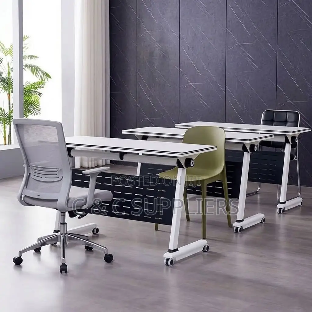 Modern Folding Movable Training Table