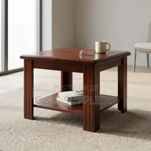 Executive Coffee Table With Storage
