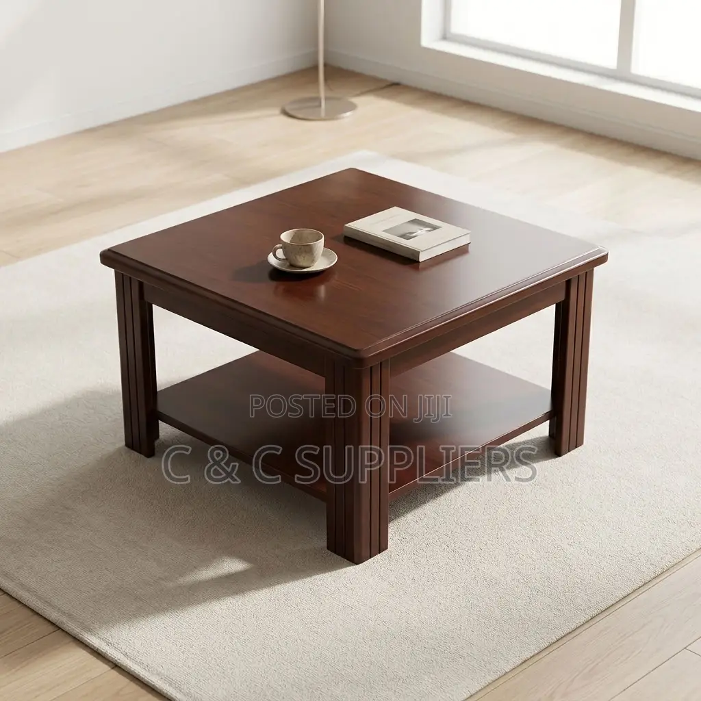 Executive Coffee Table With Storage