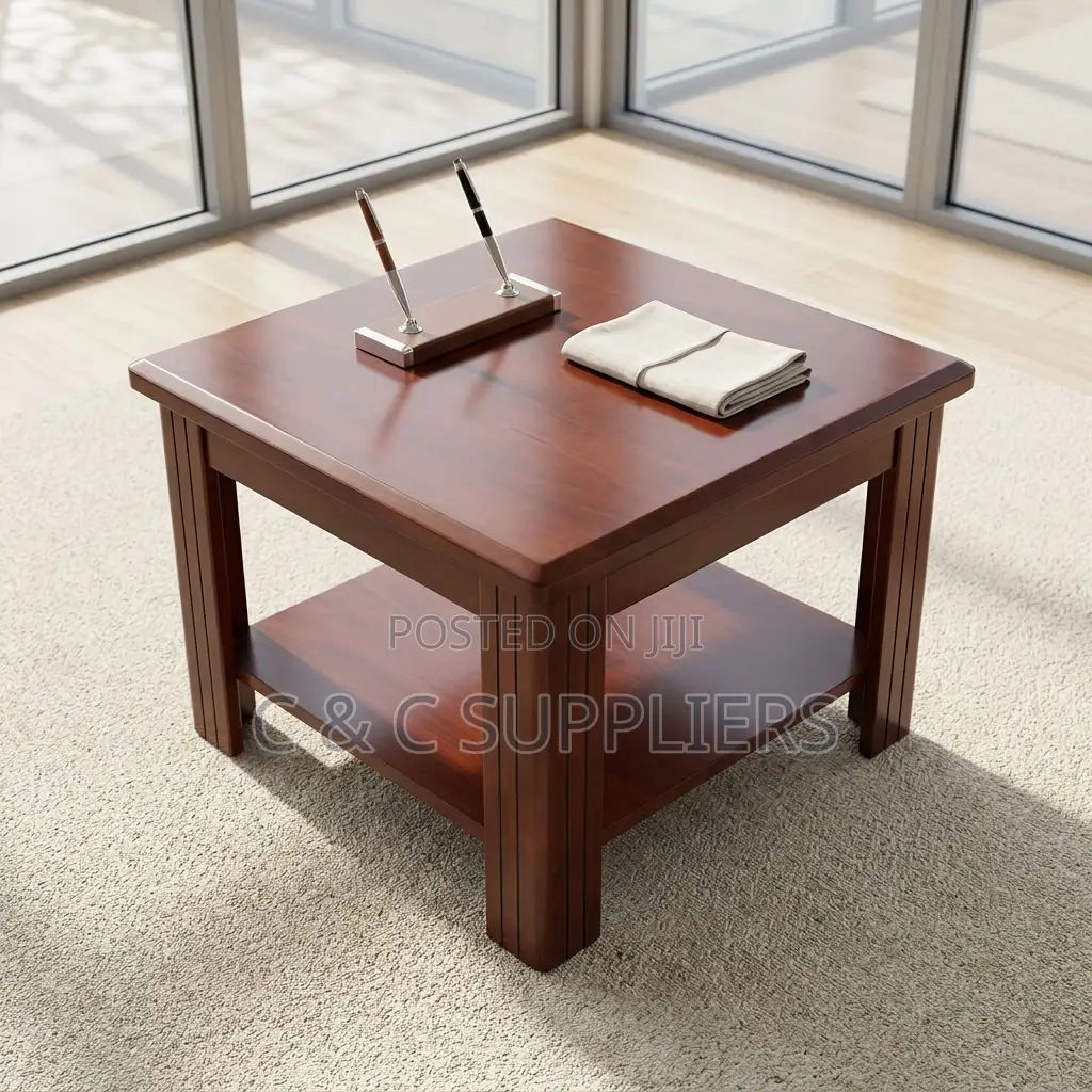 Executive Coffee Table With Storage