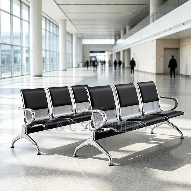 3-Seater Linked Waiting Bench