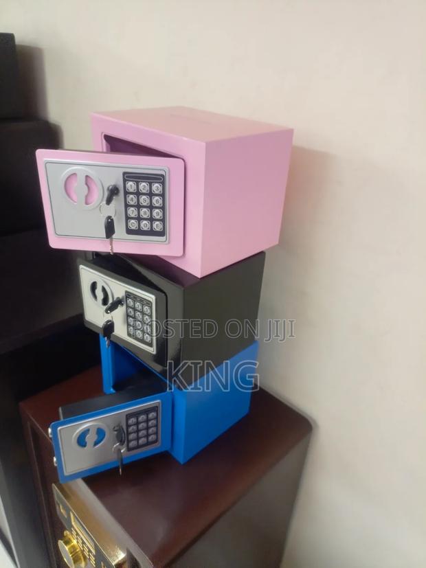 Safe Box With Sensor Light Electric Digital Keypad Steel - thumbnail 2
